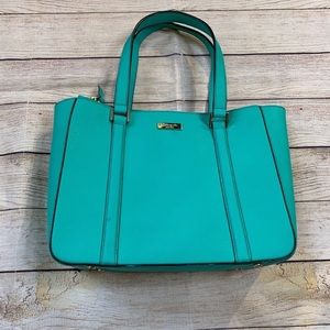 Kate Spade purse in teal.